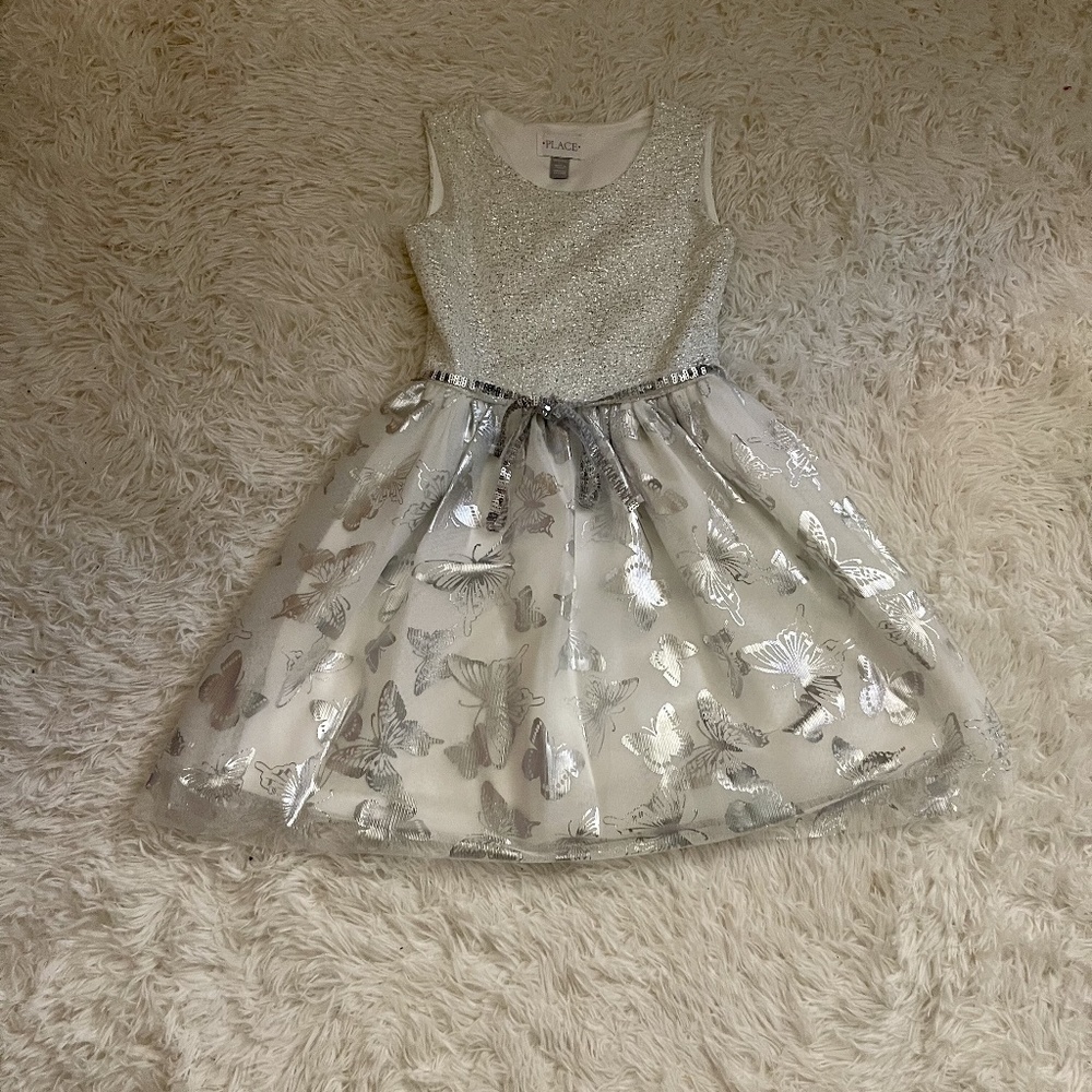 Perfect for the Holidays! Silver Children's Place Holiday Dress